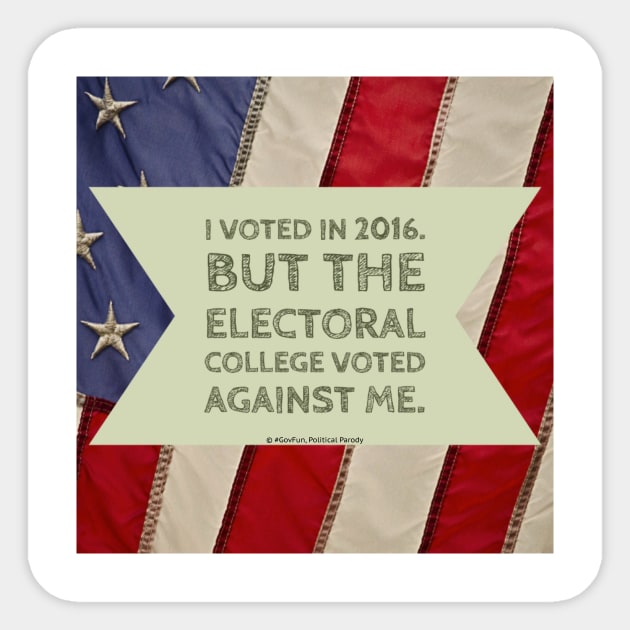 I VOTED IN 2016 Sticker by govfun